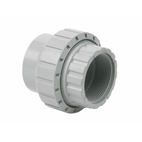 CPVC 20 x 1/2mm Socket Union Plain Threaded