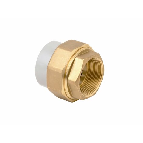 CPVC 20mm Composite Union Brass Female