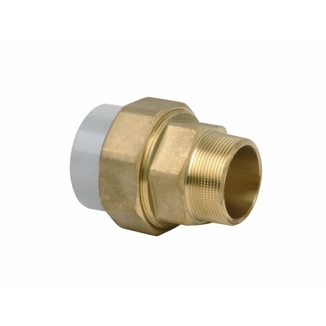 CPVC 16mm Composite Union Brass Male