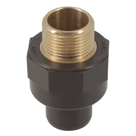 HTA 16mm (20mm) x 1/2  Adaptor with Brass Thread