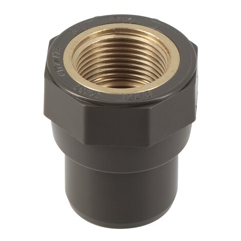 HTA 20mm (25mm) x 1/2  Threaded Adaptor Brass