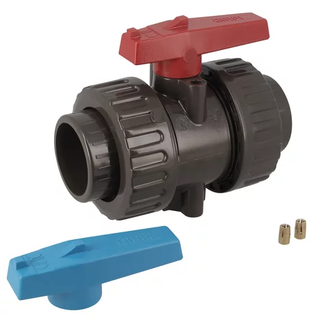 HTA 63mm Double Union Ball Valve