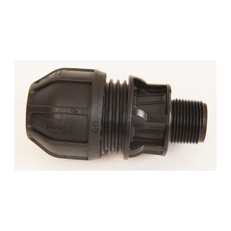 Philmac UTC X MI Connector 15-21 X 1/2 BSP 1231