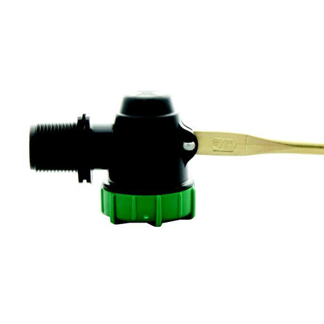 Philmac 3/4" float valve 165mm lever long thread