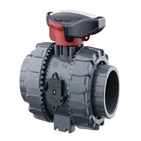 PVCxU 1/2 VKD Ball Valve Locking Handle FPM