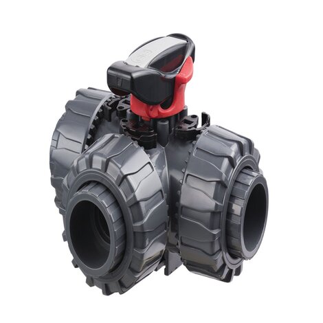 PVC 1/2 TKD Lxport Ball Valve EPDM