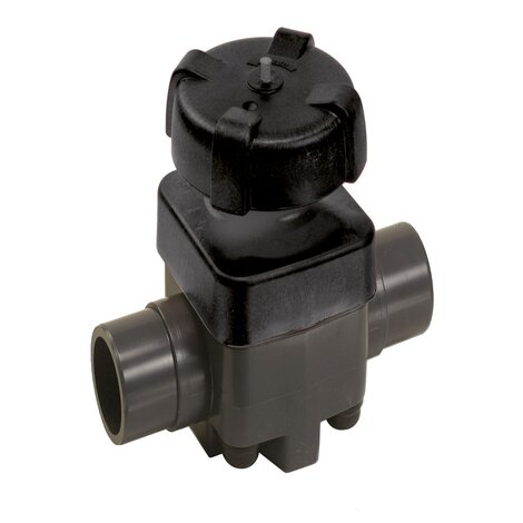 PVC 90mm VM Diaphragm Valve SPIGOT/END EPDM